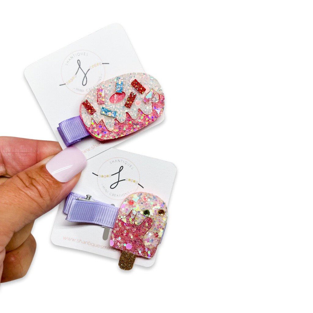 NON SLIP HAIR CLIPS - POPSICLE