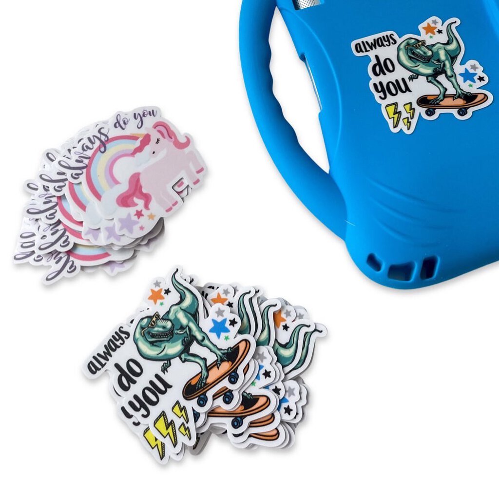 KIDS VINYL STICKERS - DINOSAUR