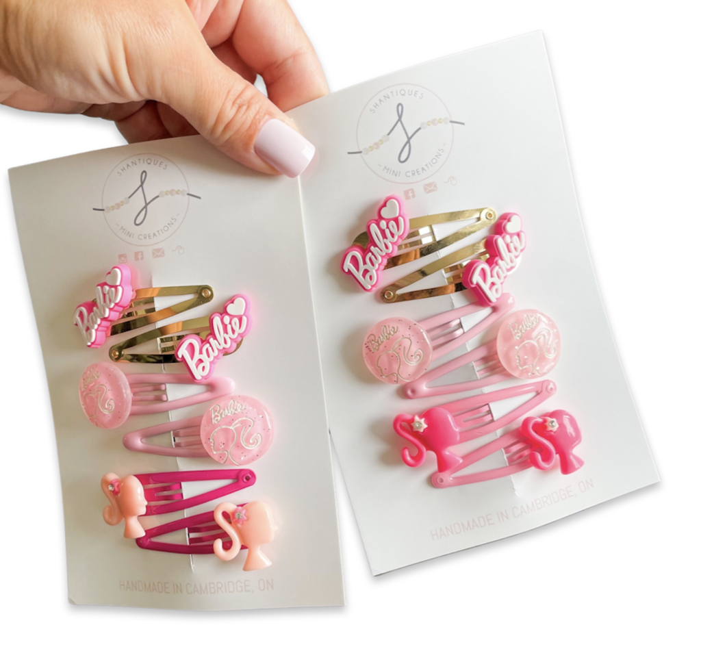 DREAM PINK - TRIO SNAP CLIP FULL SET