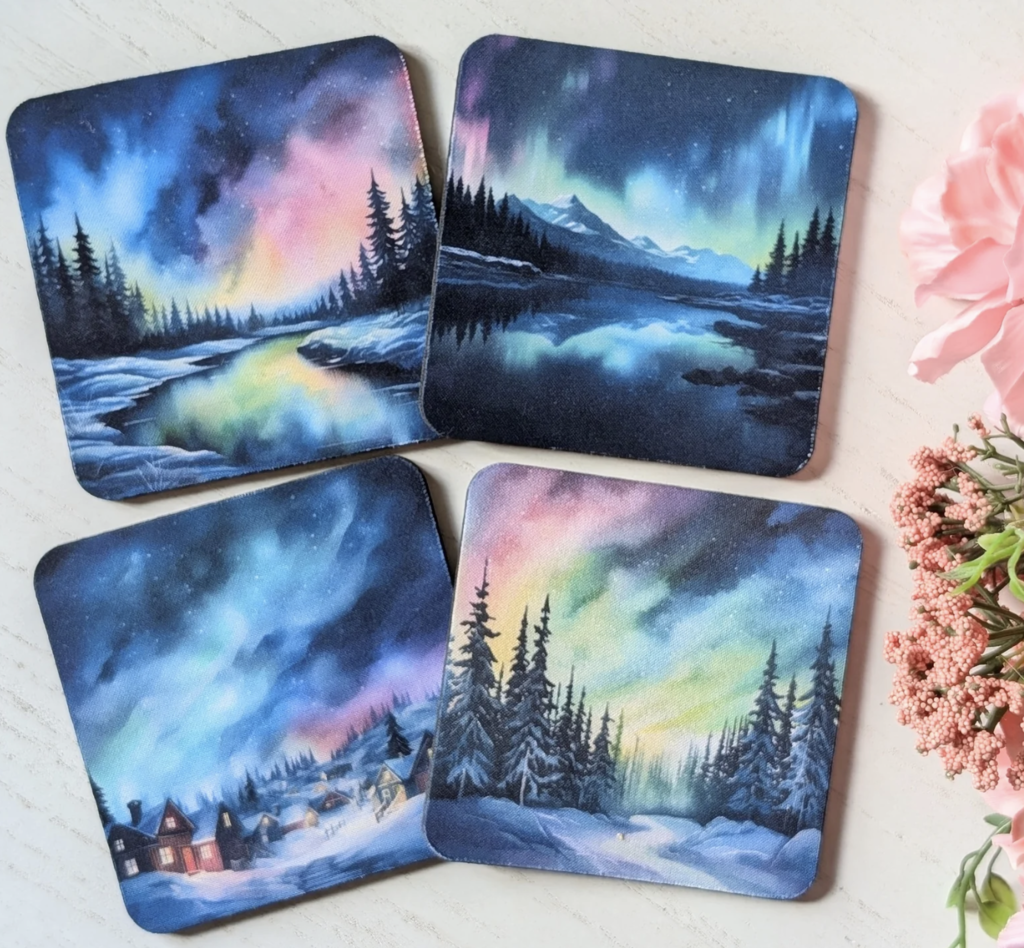 Northern Lights Coasters