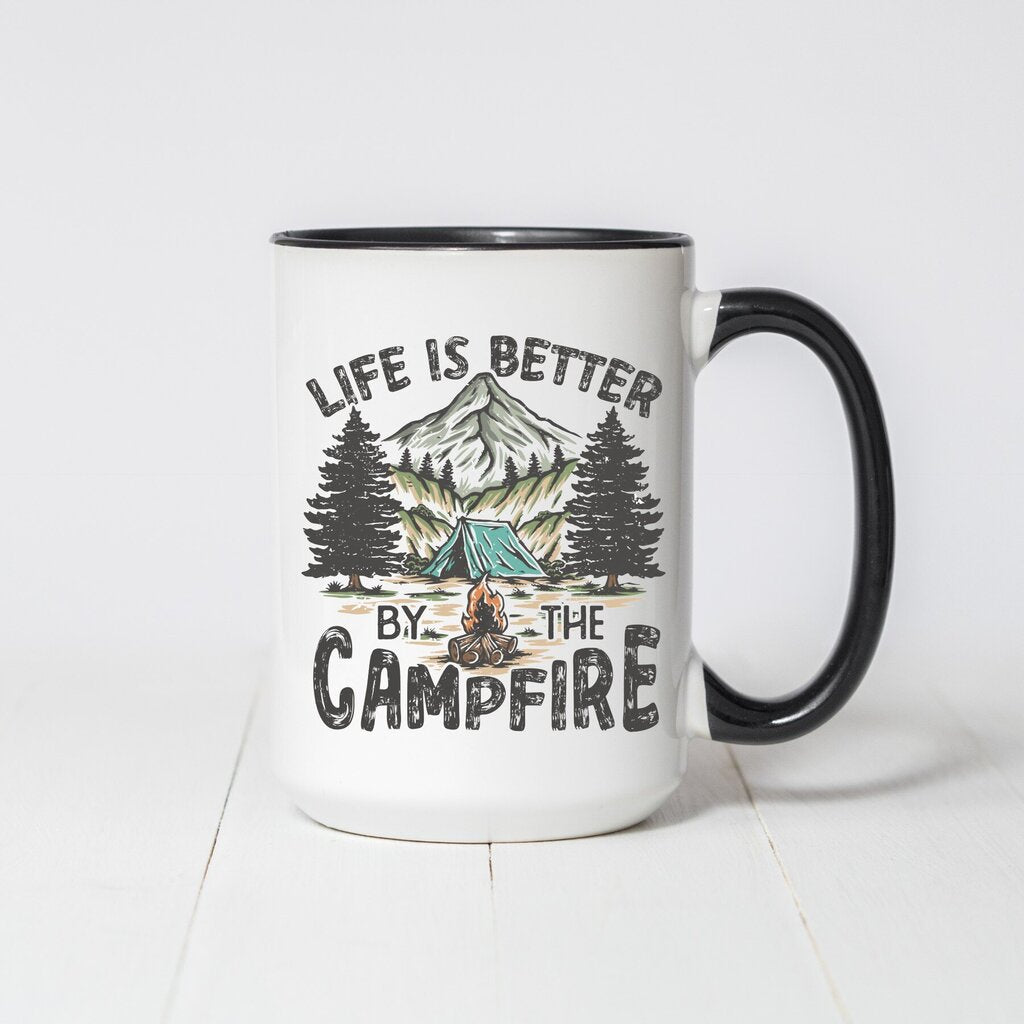 Better by the Campfire Coffee Mug