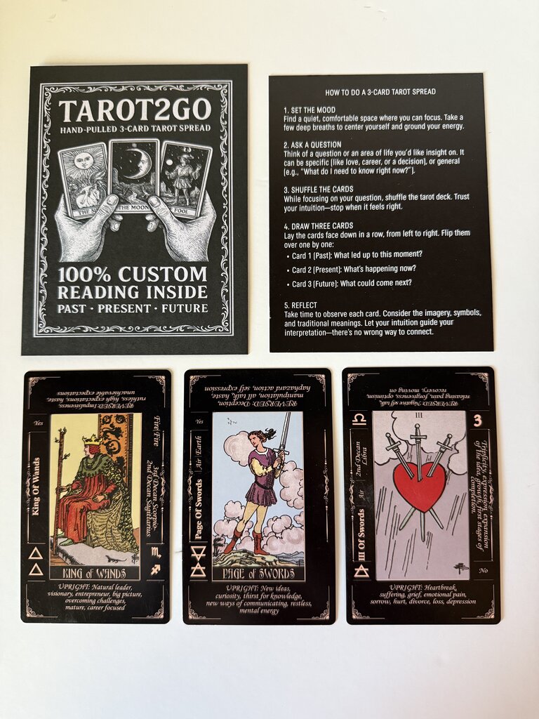 TAROT2GO (3-CARD TAROT READING)
