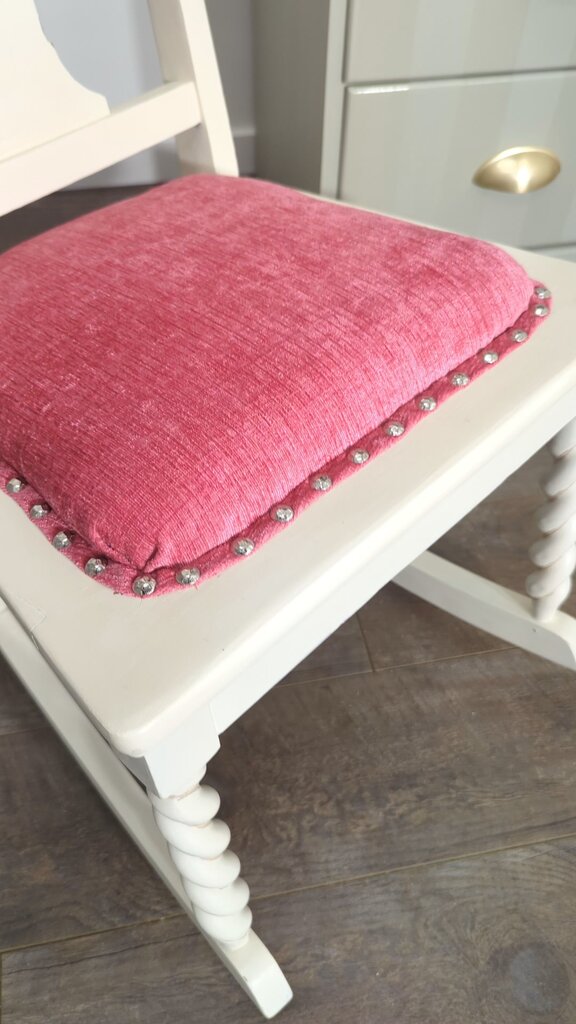 Fit for a Princess! Antique Childs Rocker