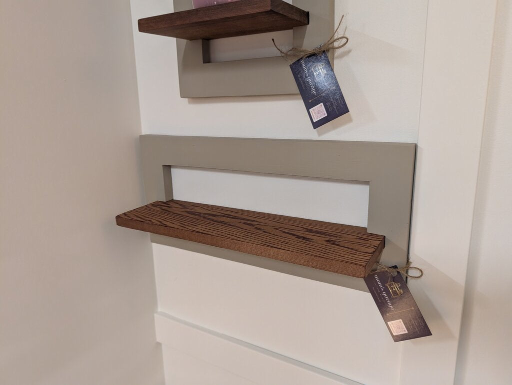 Cedar, Framed Shelf (Horizontal) W: 17 1/4" H: 8"