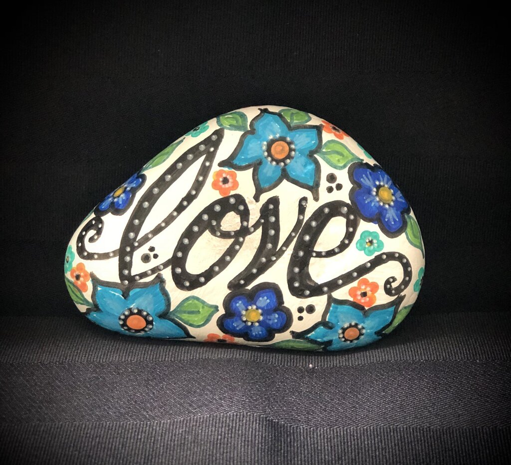 LOVE - WORD STONE (#1)