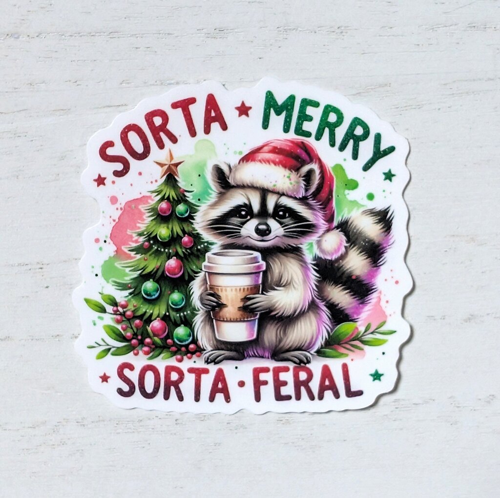 Sorta Merry Sticker