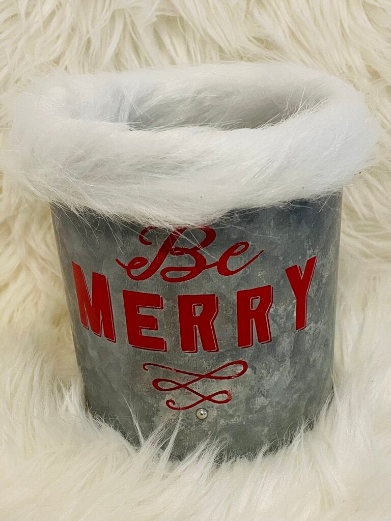 "Be Merry" Tin