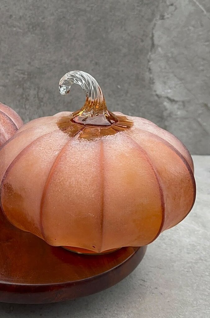 Pumpkin Glass Large