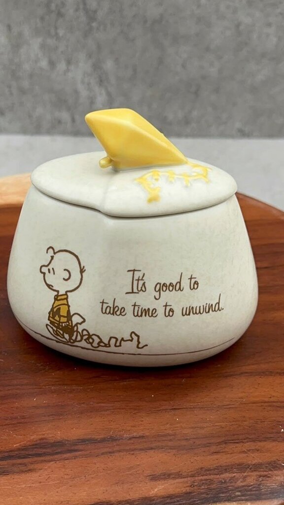 Peanuts Trinket Box With Lid