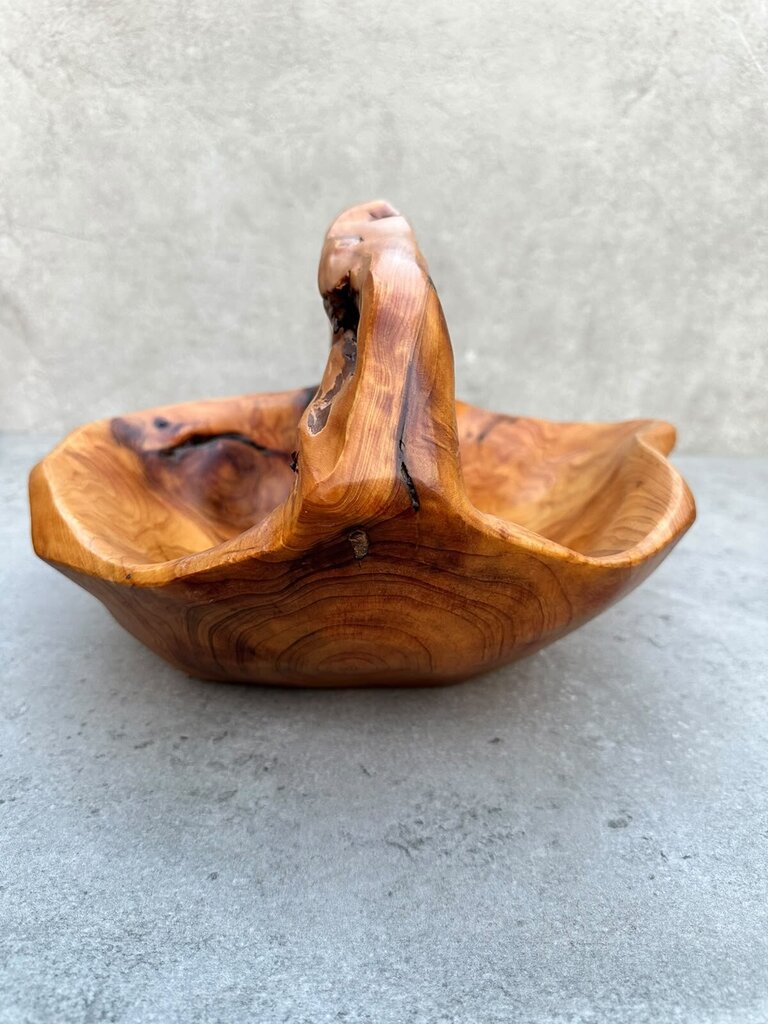 Live-edge Root Wood Bowl