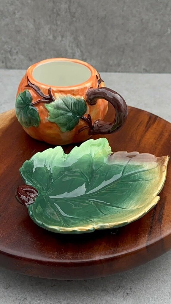 Autumn Cup+Saucer (2pcs)