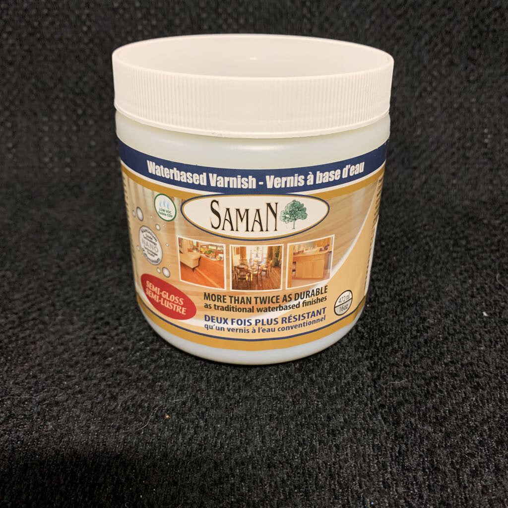 SAMAN VARNISH - SEMI-GLOSS - 472ML