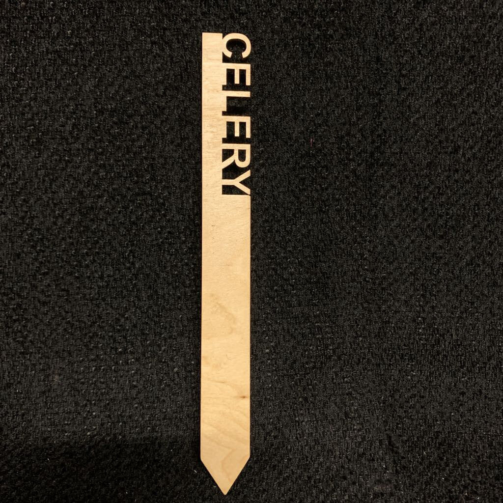 MED VEGGIE GARDEN MARKERS~CELERY