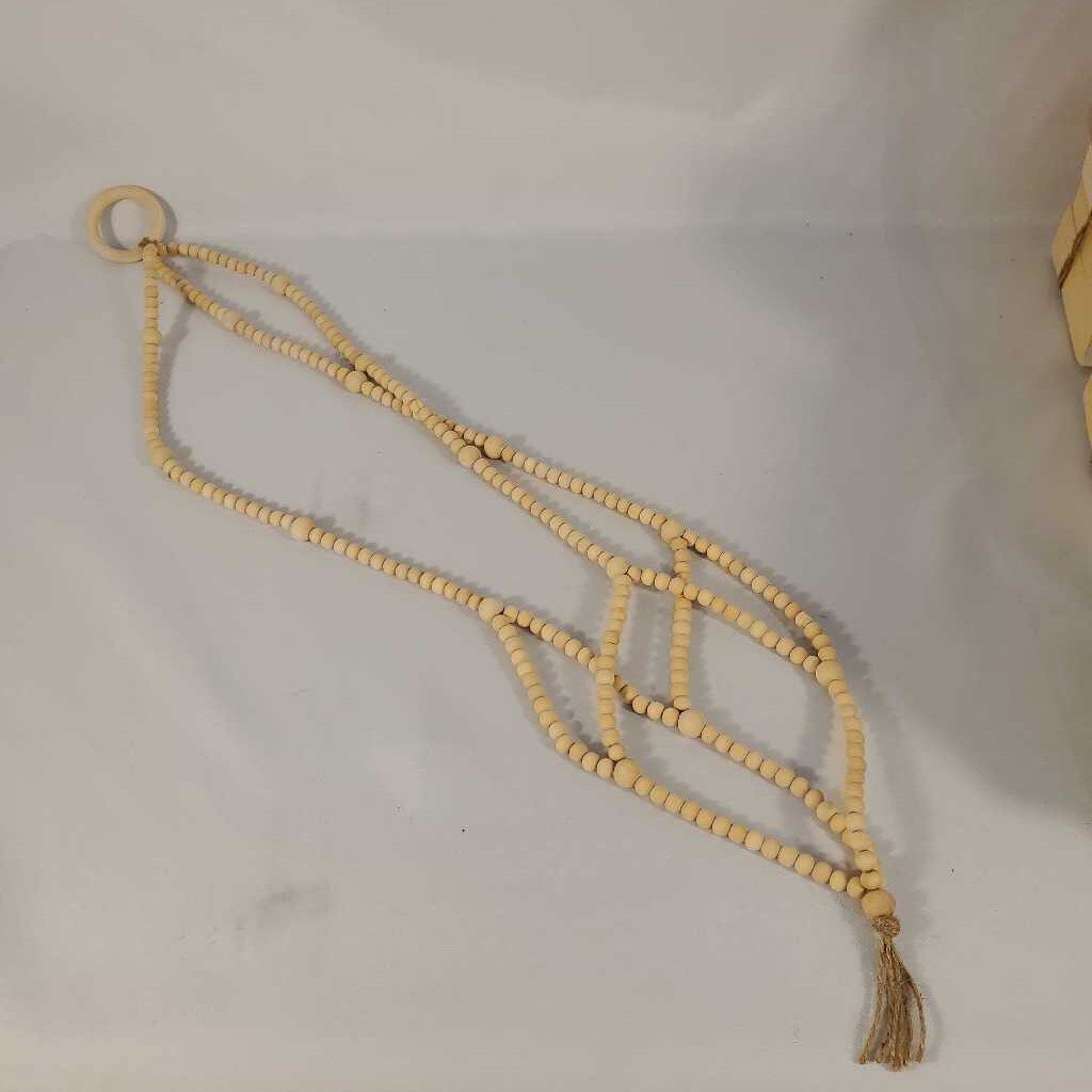 BEADED PLANT HANGER