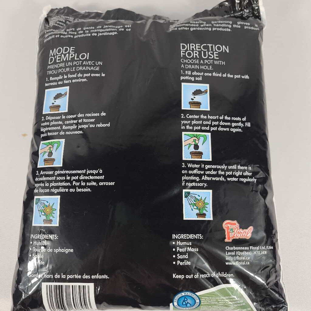 2.7L BAG ORGANIC POTTING SOIL