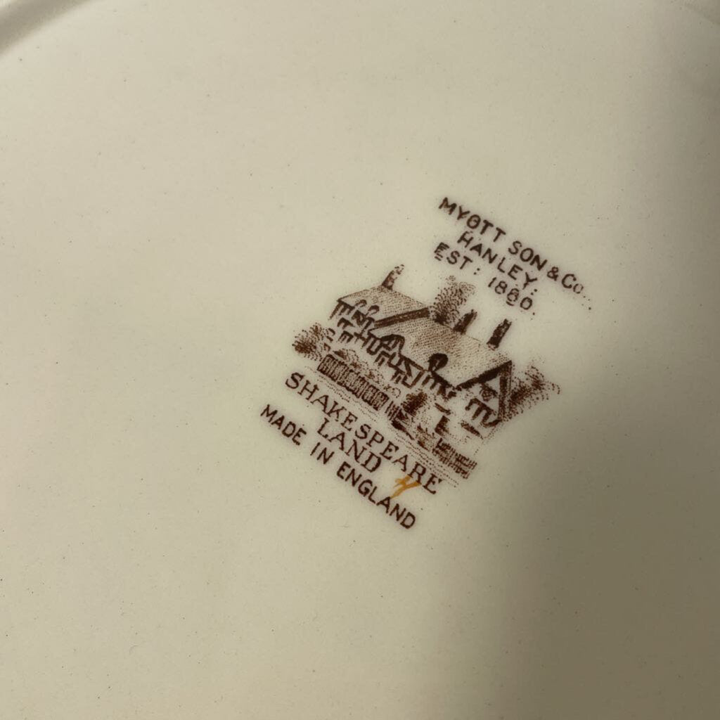 SHAKESPEAR LAND PLATE
