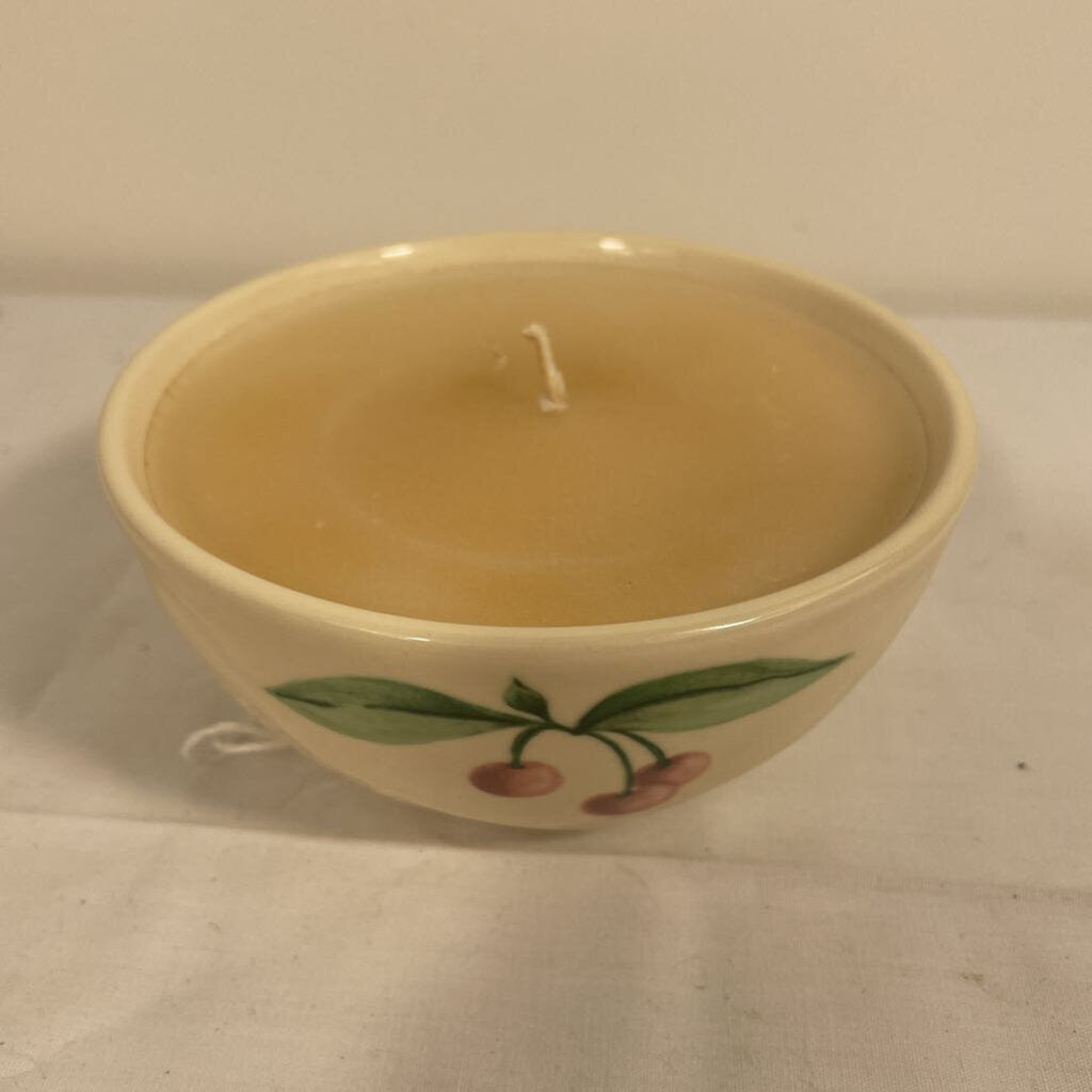 PFALTZGRAFF CERAMIC BOWL W CANDLE
