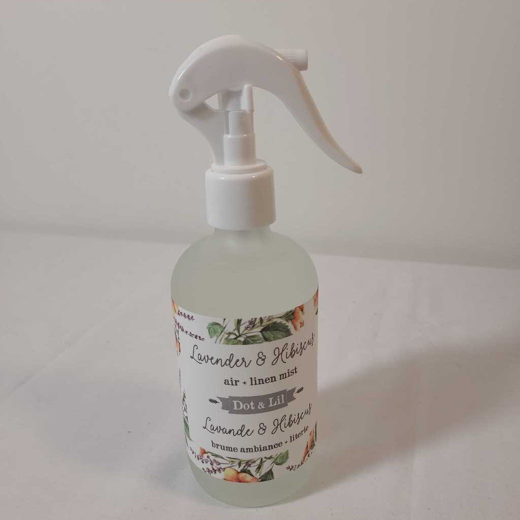 Lavender & Hibiscus Linen/Air Mist by DOT & LIL