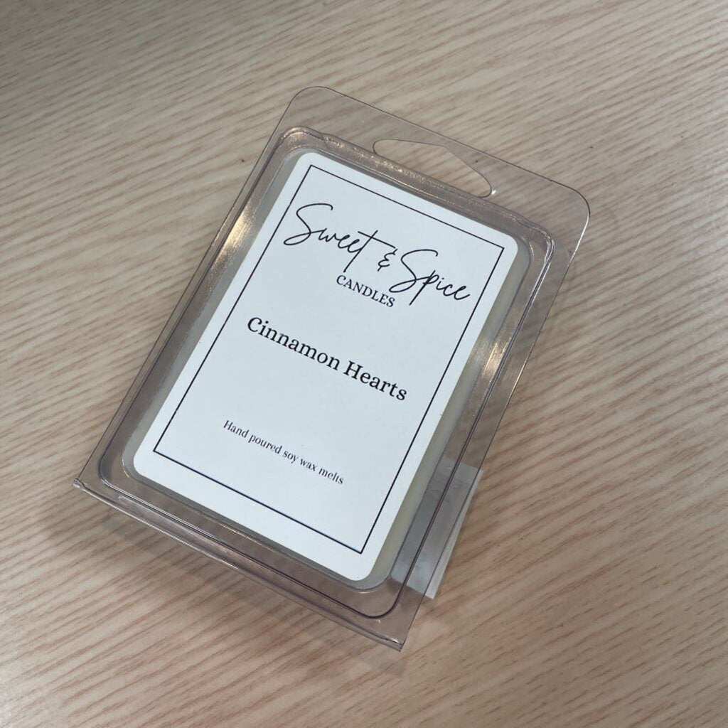 CINNAMON HEARTS WAX MELTS