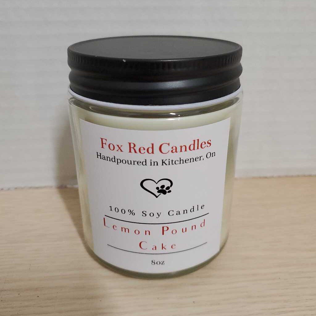 8oz Lemon pound cake