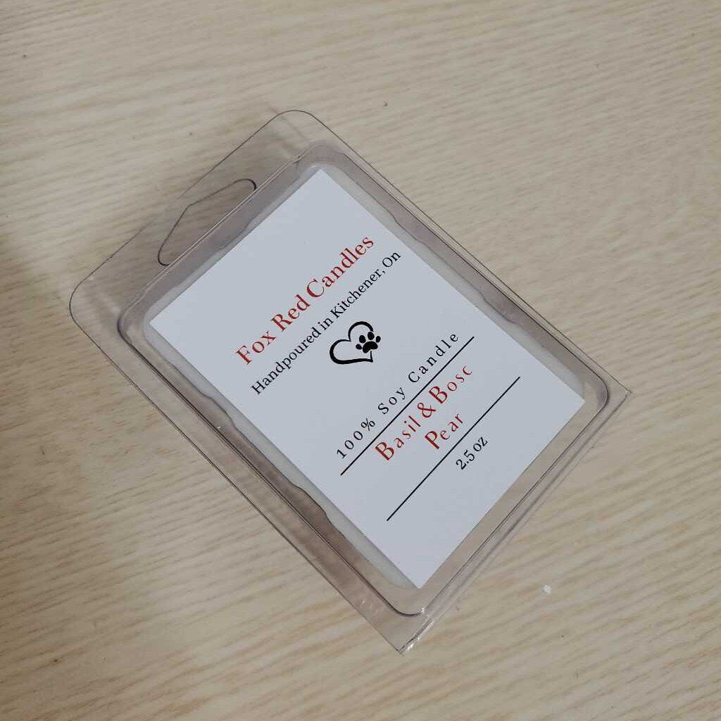 Basil & Bosc Pear wax melt