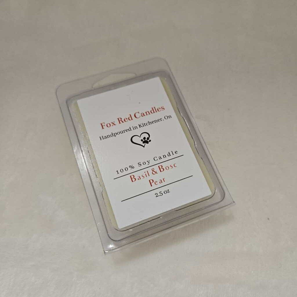 Basil & Bosc Pear wax melt