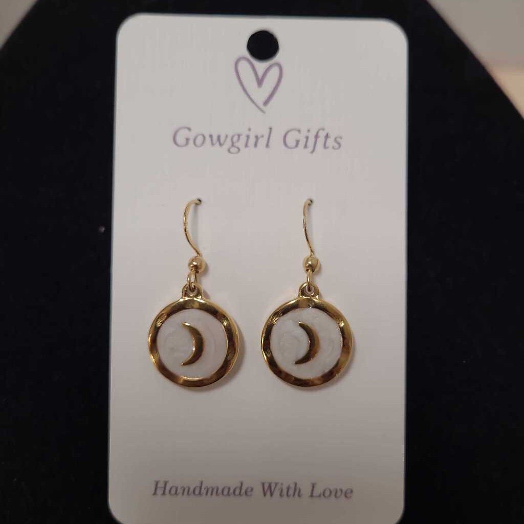 Earrings - Moon