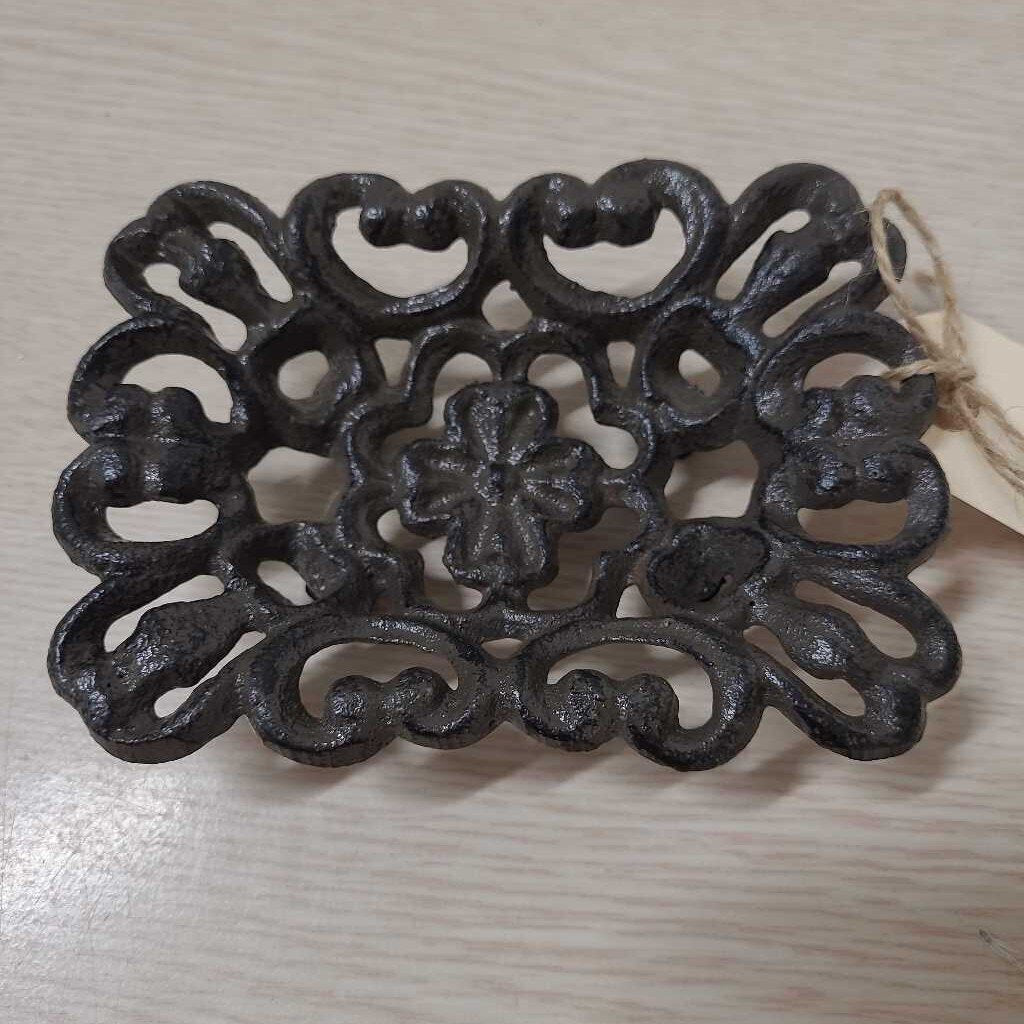 Cast Iron Soap Dish - Antique Bronze