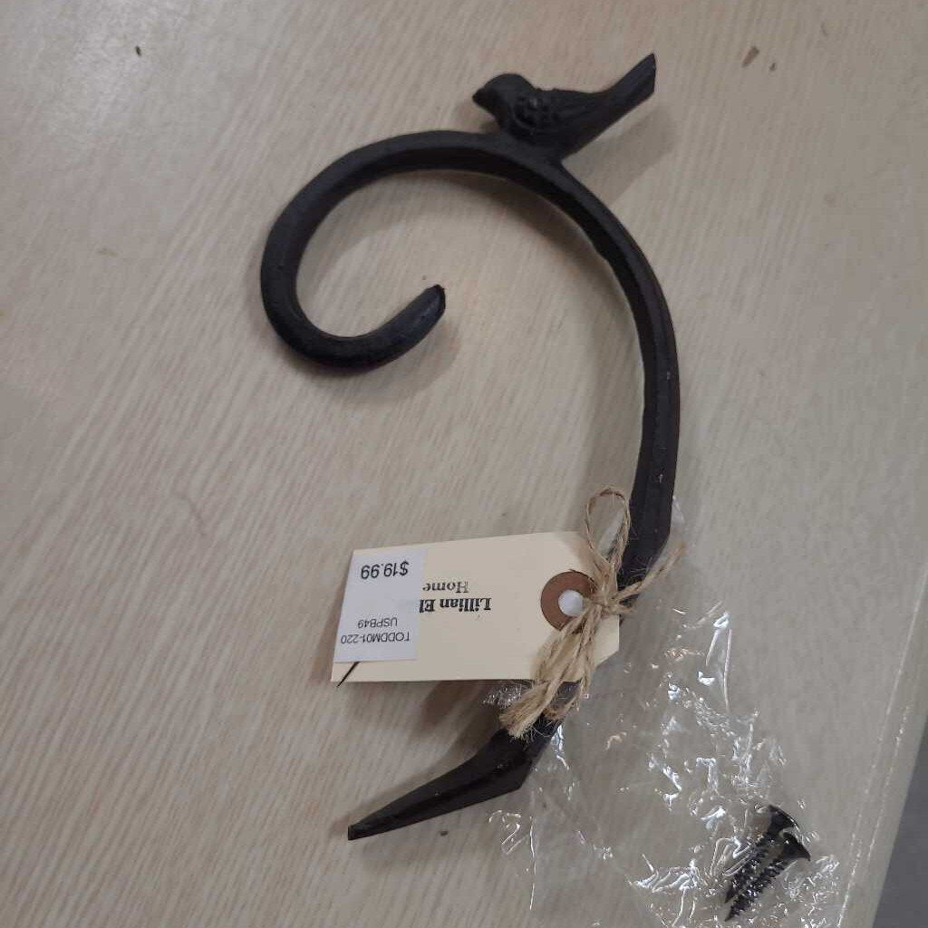 Cast Iron Bird Garden Hook