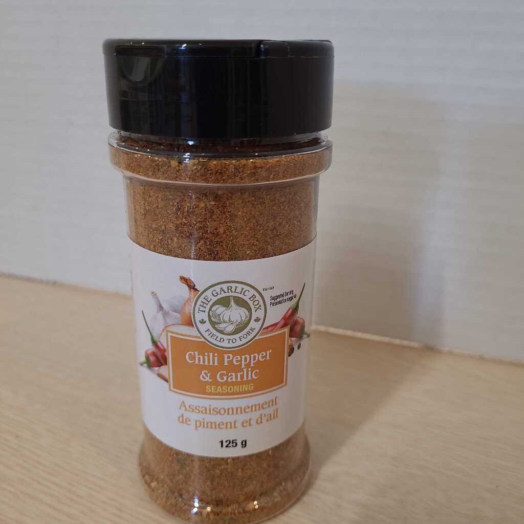 THE GARLIC BOX CHILI PEPPER/GARLIC