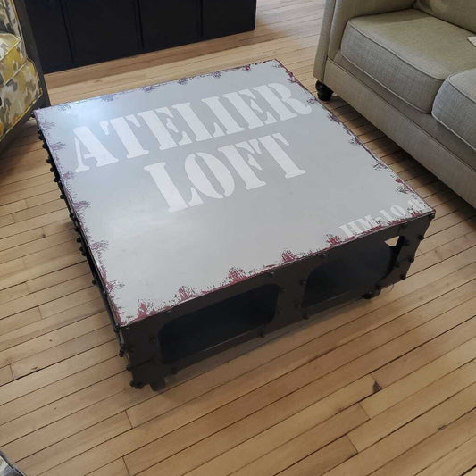 INDUSTRIAL COFFEE TABLE