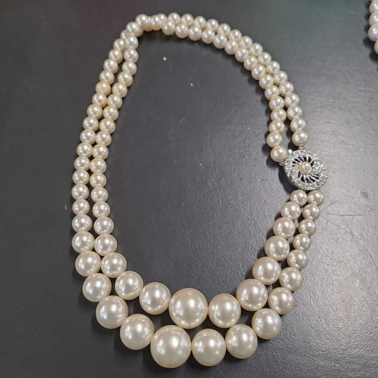 DOUBLE STRAND PEARLS