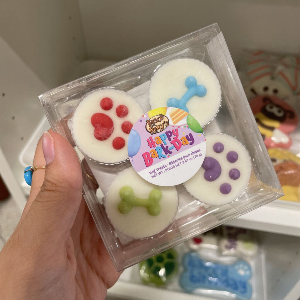 Dog Biscuit - Birthday Peanut Butter Treat Cups (4pk)