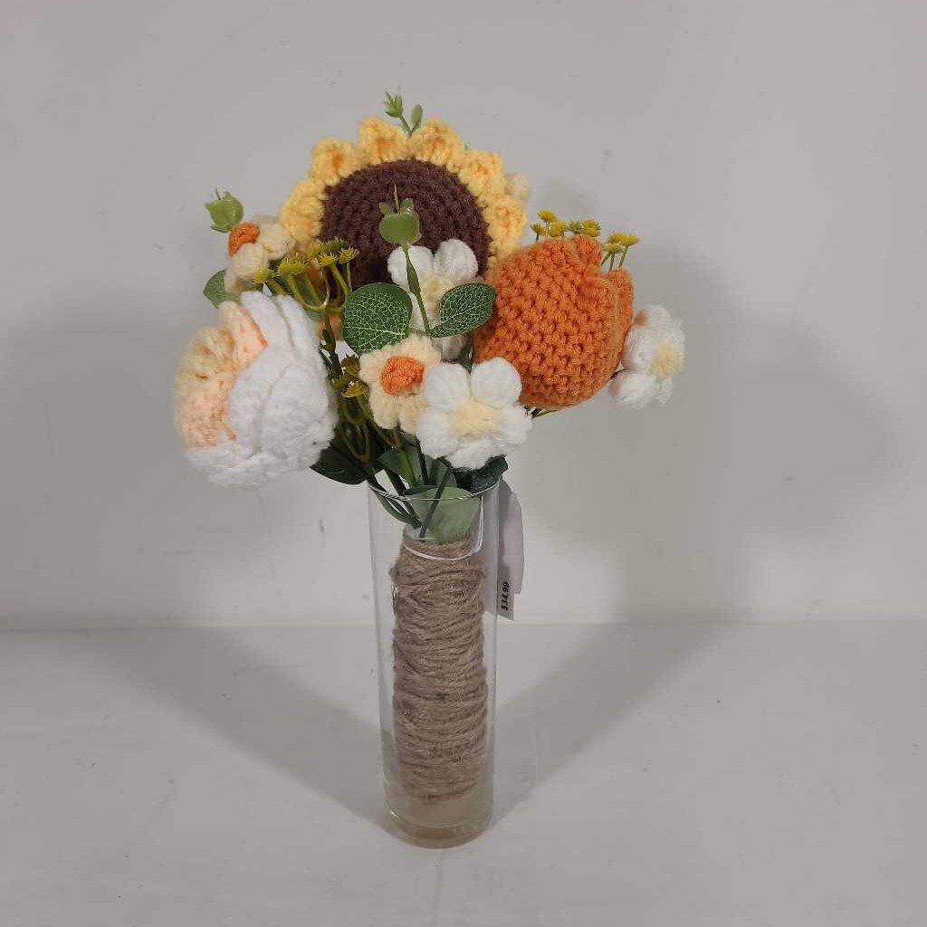 HANDMADE CROCHET FLOWER BUNCH