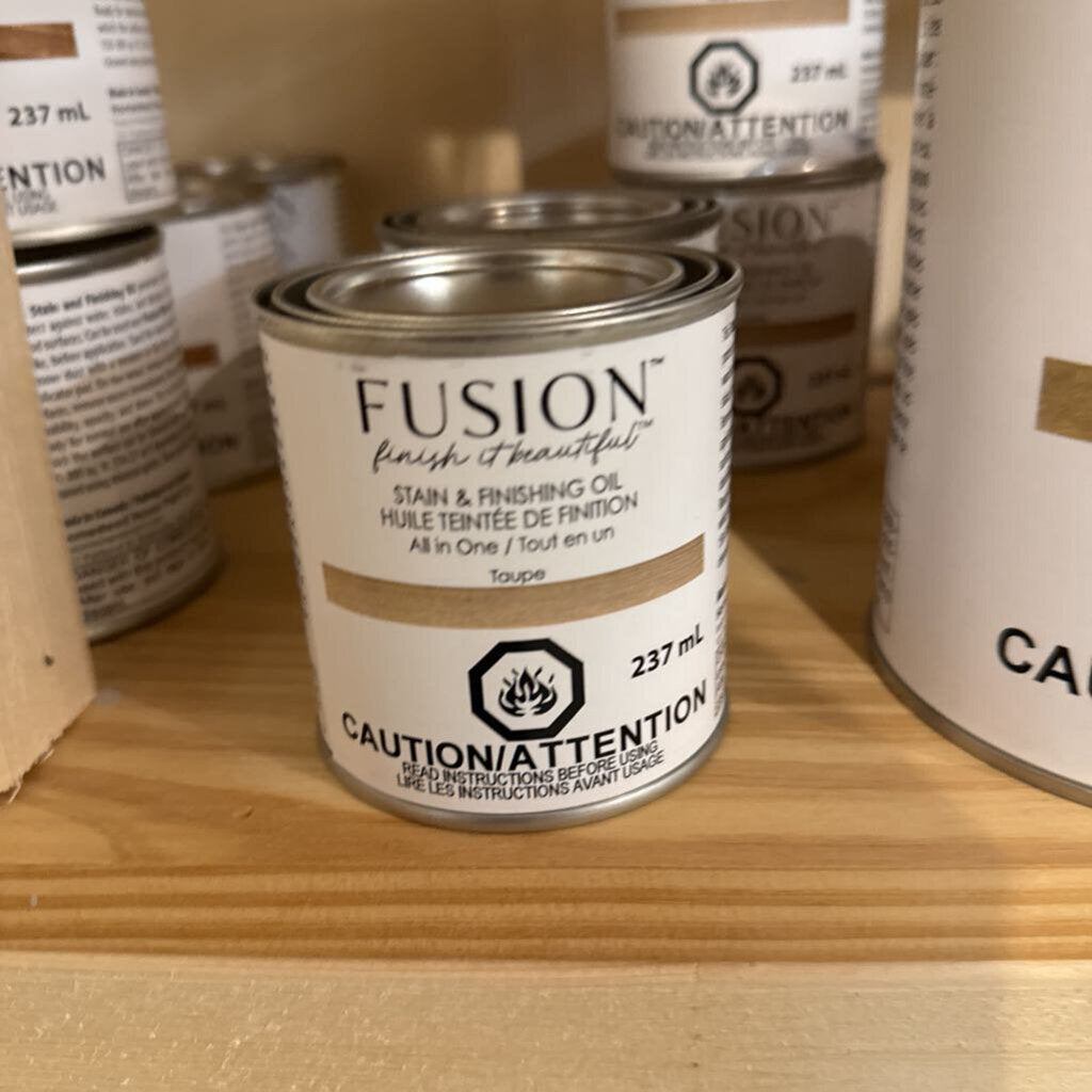 TAUPE STAIN & OIL