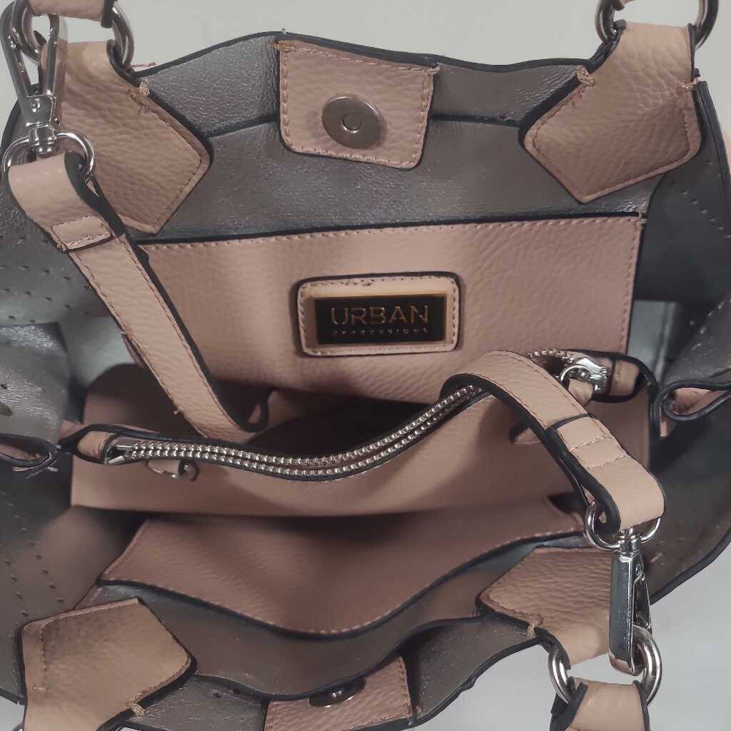 URBAN EXPRESSIONS FRENCH ROSE SHOLDER BAG