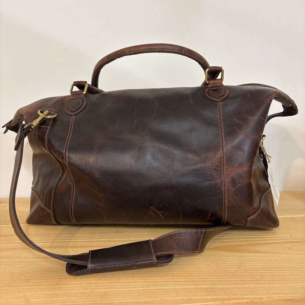 Buffalo Leather Travel Bag(Large)