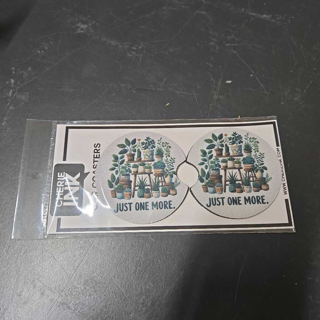 Just One More Car Coasters