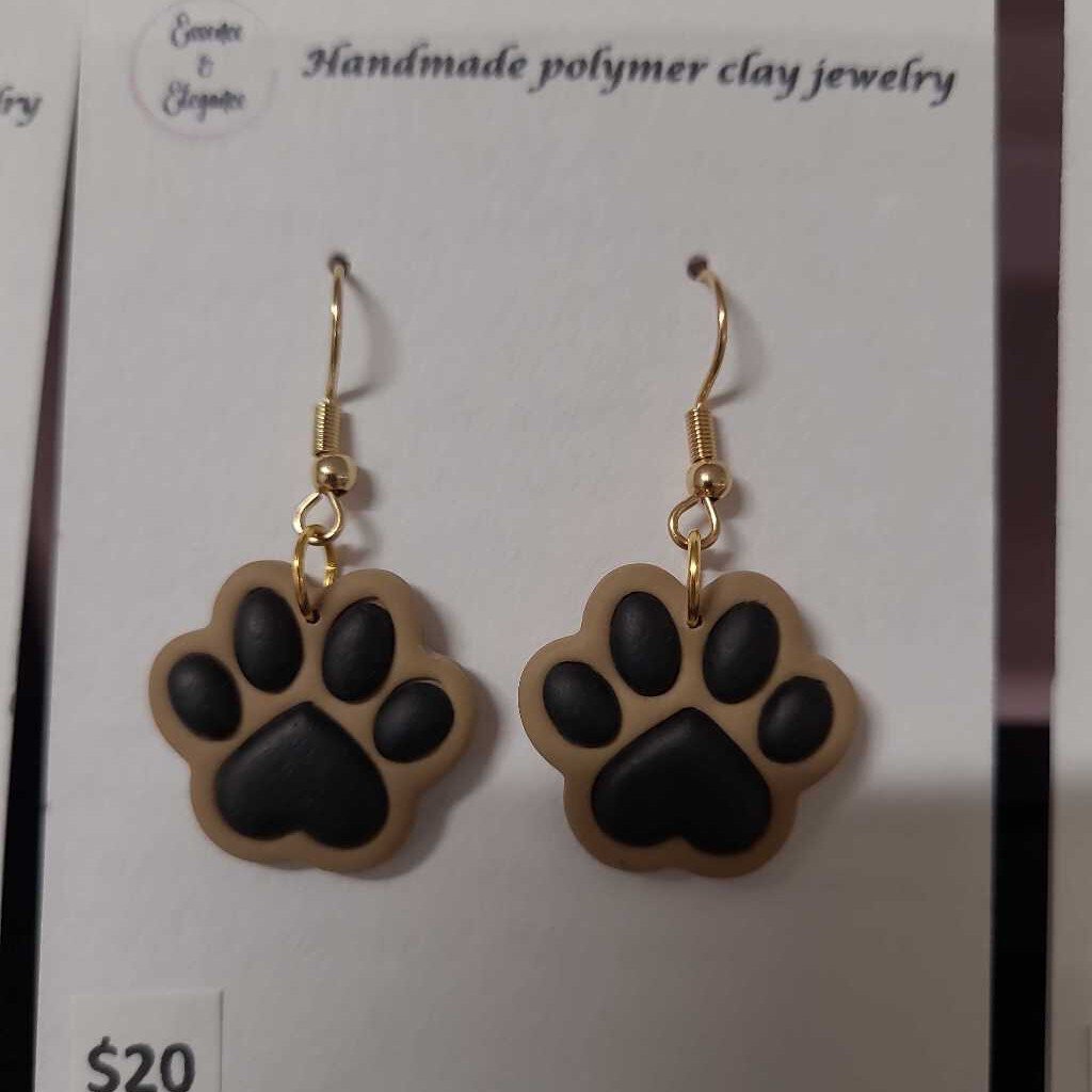 PAW PRINT GOLD - BROWN/BLACK