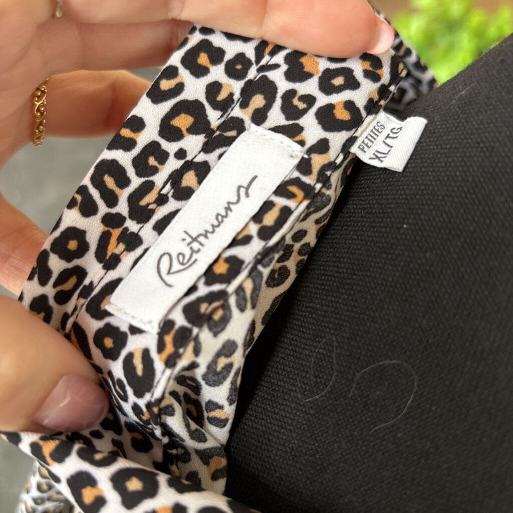 CHEETAH PRINT BLOUSE