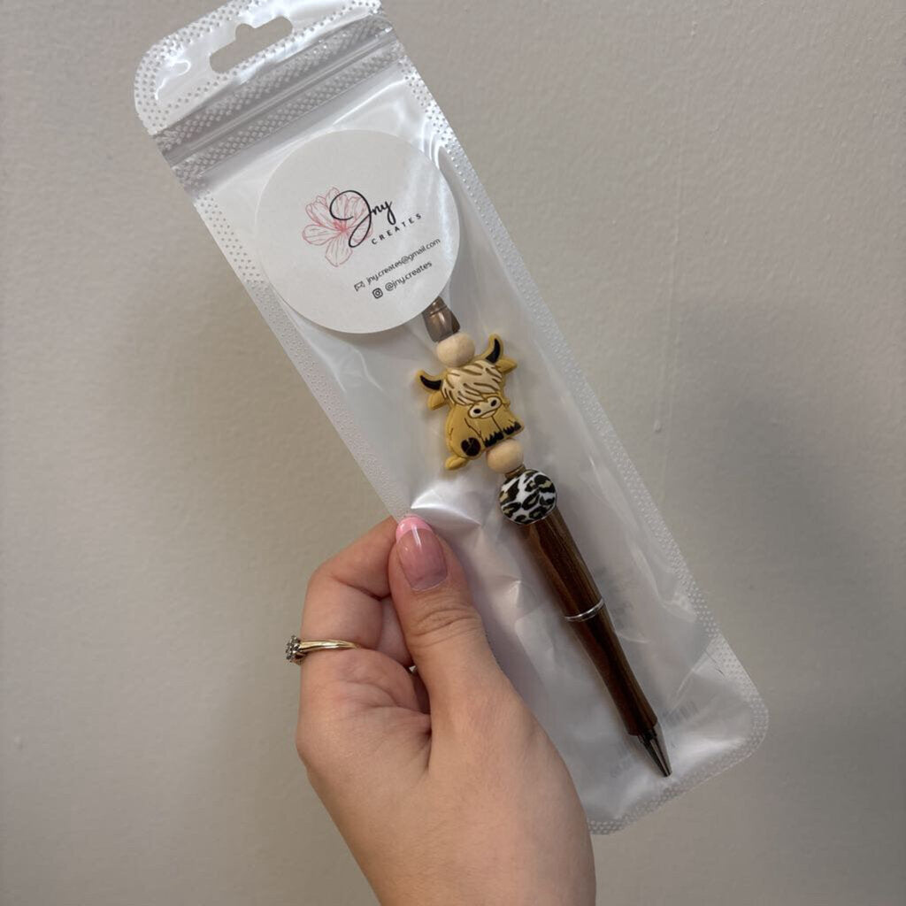 Pen - Silicone Beaded