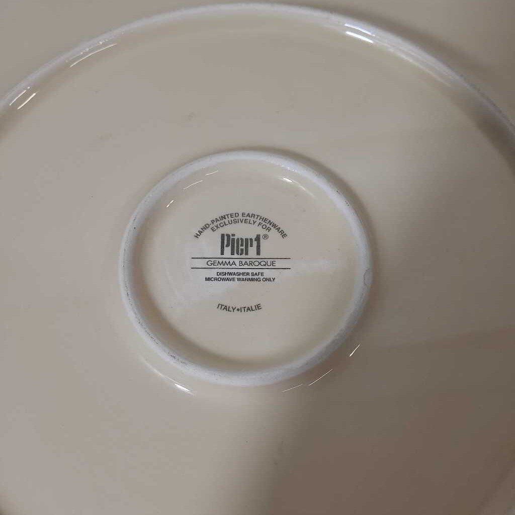 PIER 1 GEMMA BAROQUE SERVING PLATE