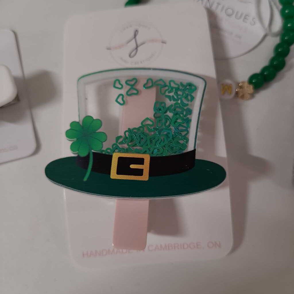 ALLIGATOR CLIPS - SHAMROCK