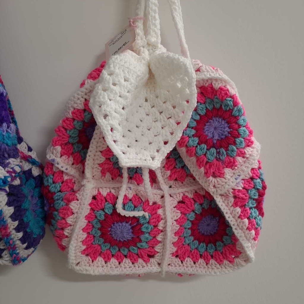 Crochet Sunburst Backpack