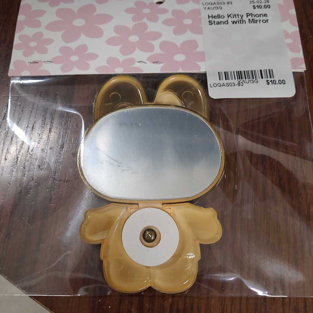 Hello Kitty Phone Stand with Mirror