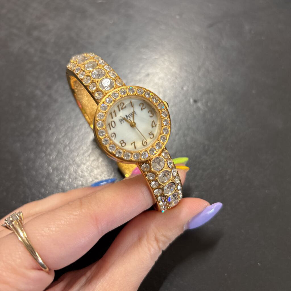 JOAN RIVERS BLING GOLD WATCH