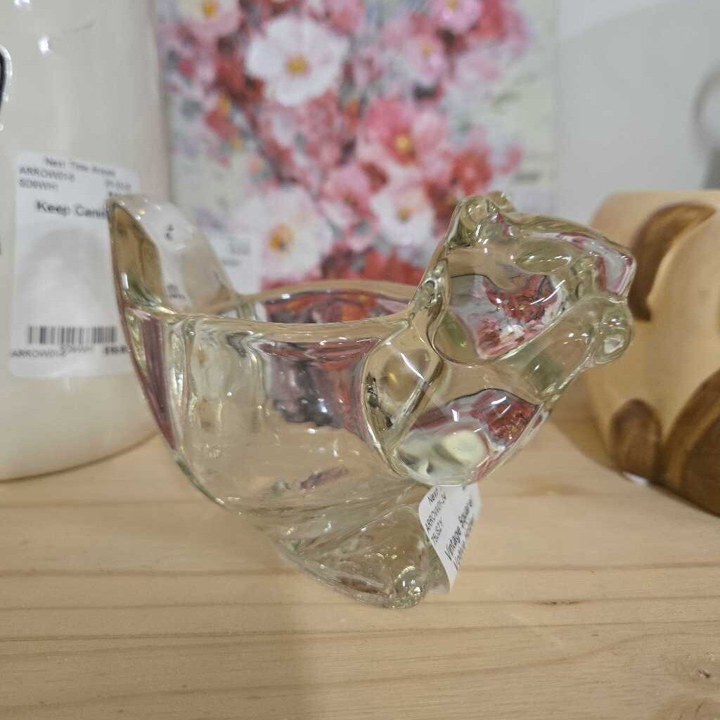 Vintage Squarel Votive Holder