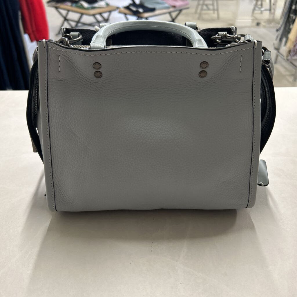 COACH "ROGUE 25" COLLECTOR LIGHT BLUE HANDBAG