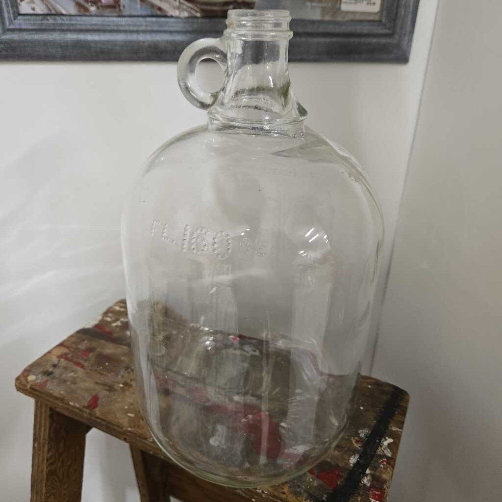 Clear Vintage Jar