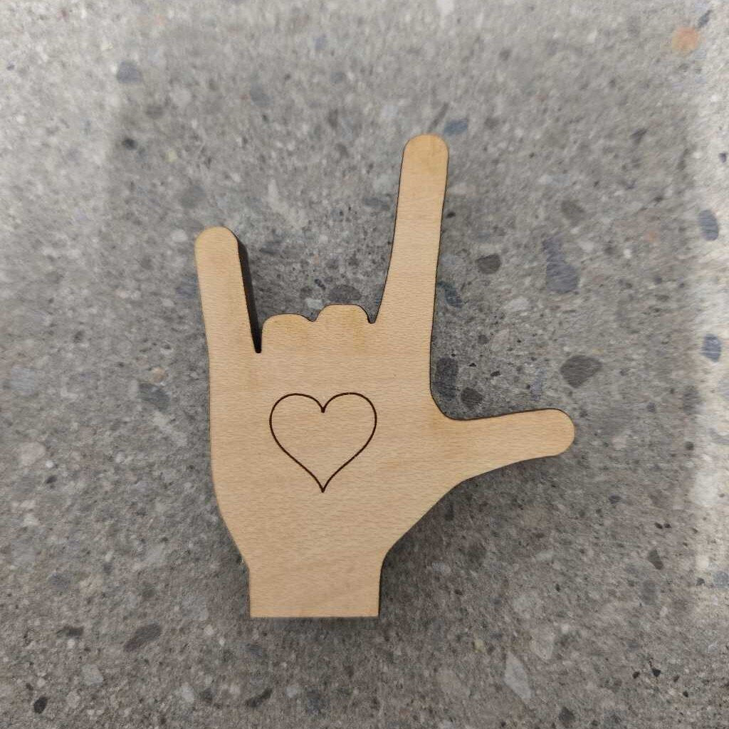 MAGNET - ASL I LOVE YOU